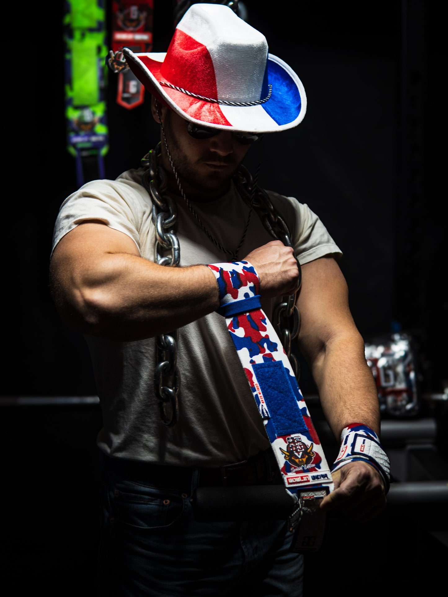 **SPECIAL EDITION USA** 20” 3x Super Heavy Duty Wrist Wraps (ONLY 100 IN STOCK)