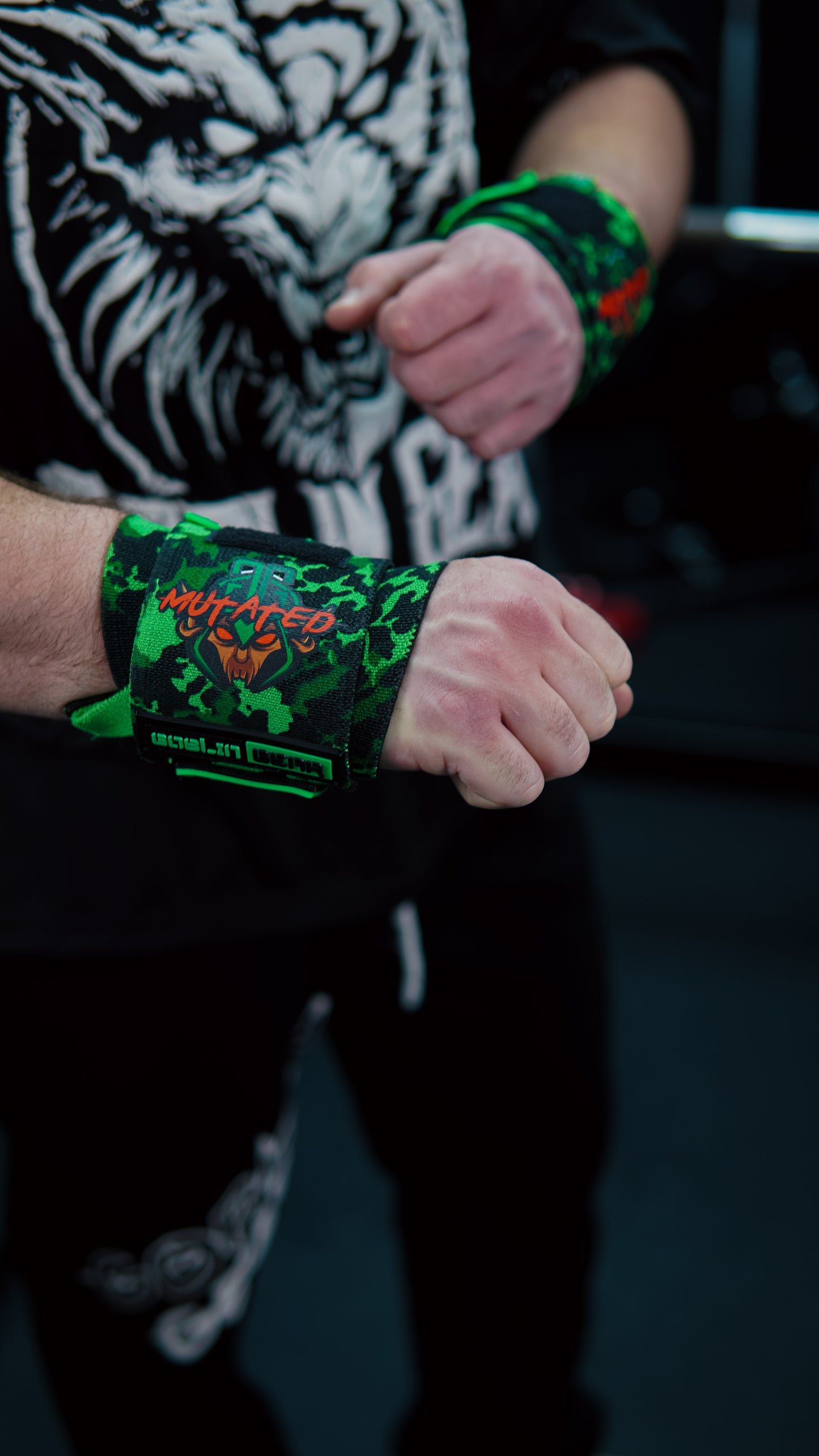 MUTATED 26" 3.5x Super Heavy Duty Wrist Wraps (READ DESCRIPTION)