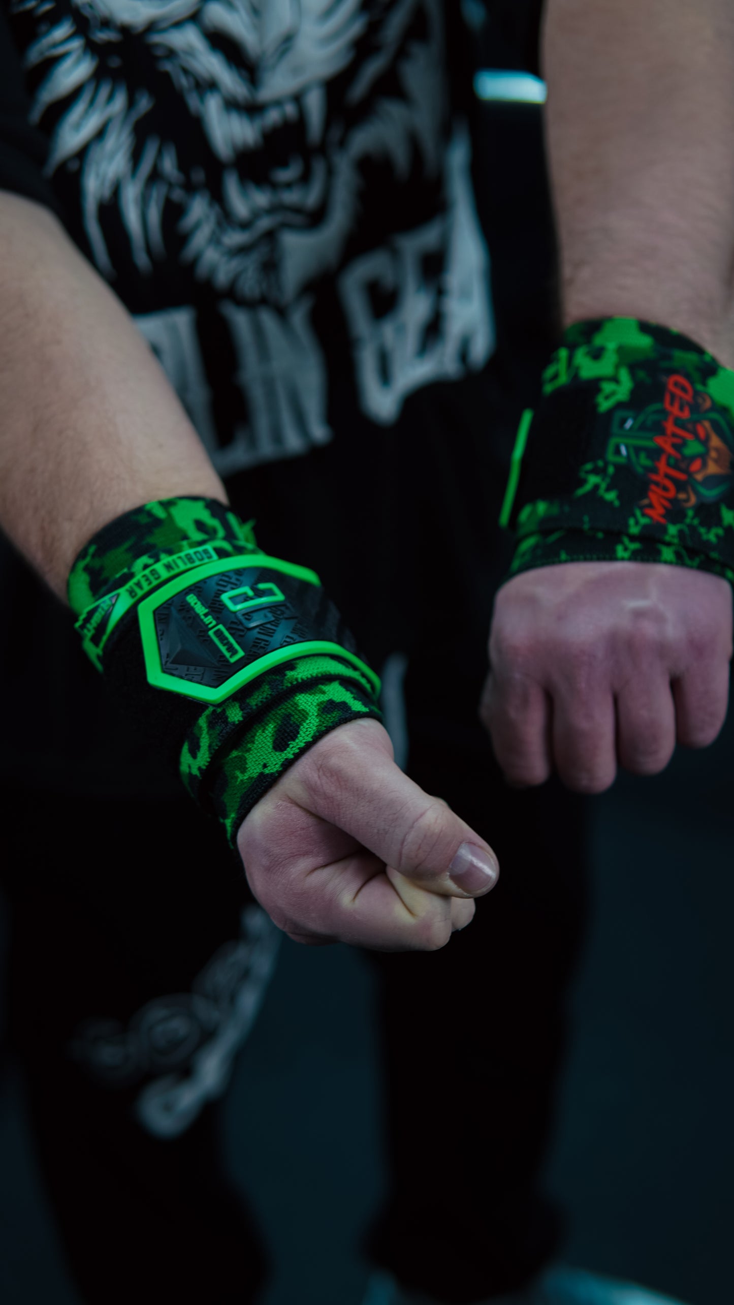 MUTATED 26" 3.5x Super Heavy Duty Wrist Wraps (READ DESCRIPTION)