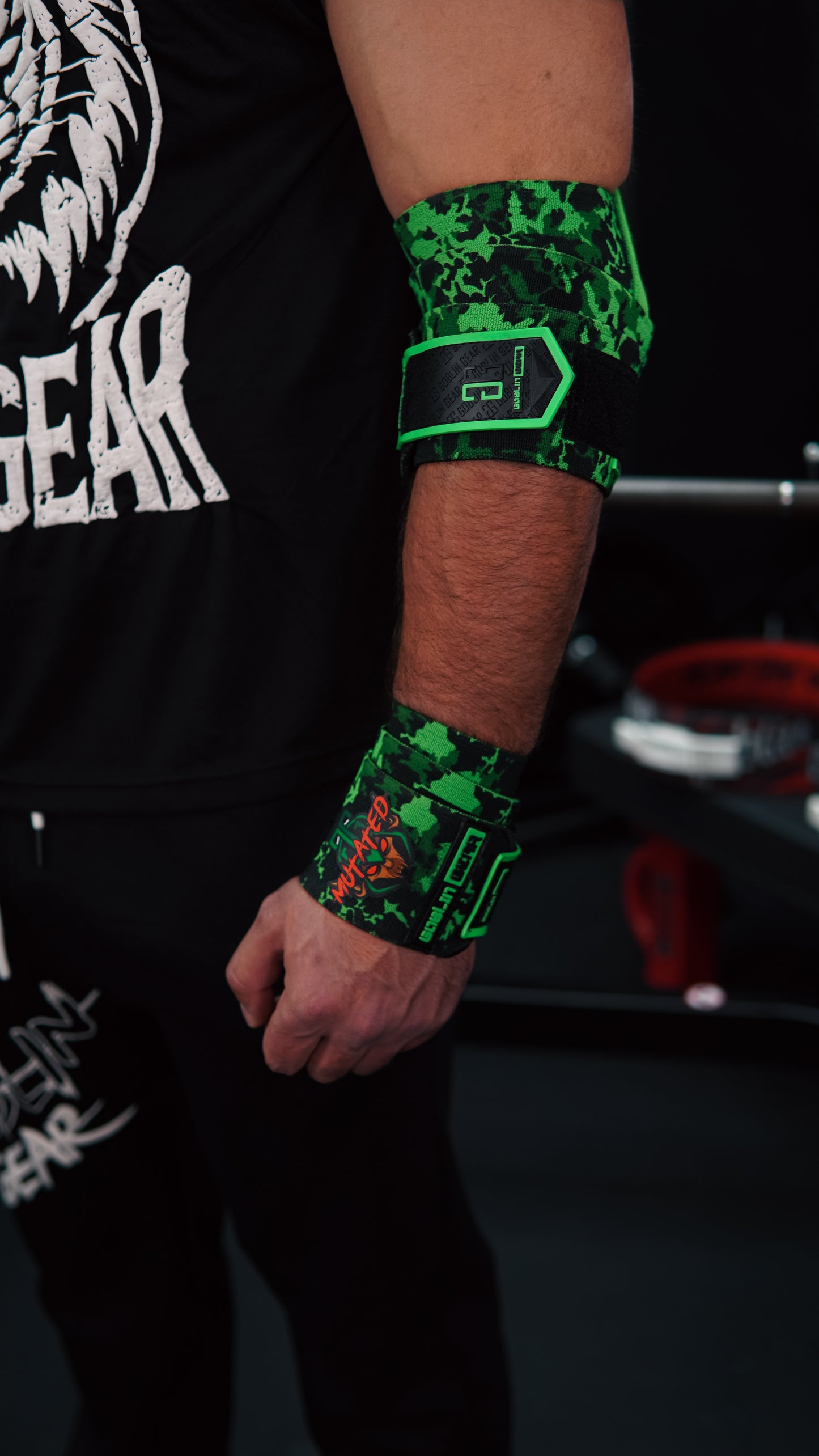 MUTATED 48" 5x Super Heavy Duty Elbow Wraps (READ DESCRIPTION)