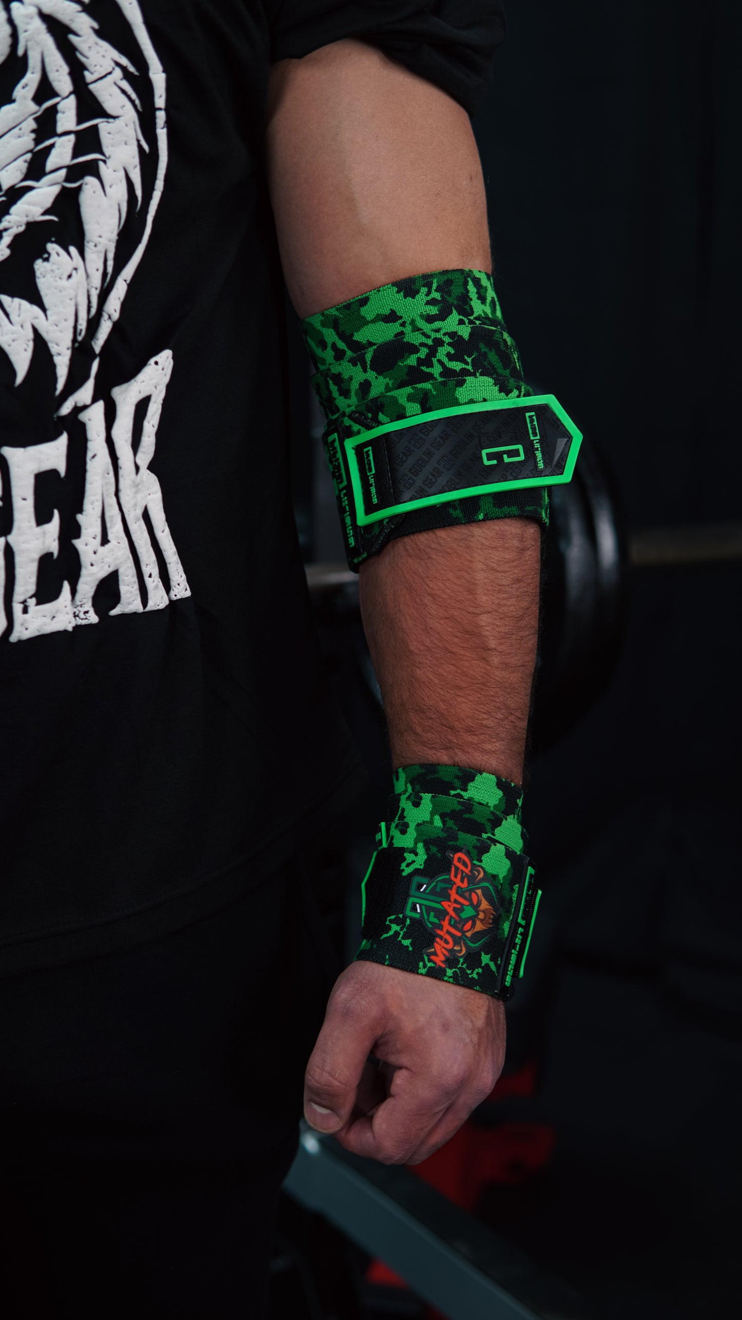 MUTATED 26" 3.5x Super Heavy Duty Wrist Wraps (READ DESCRIPTION)