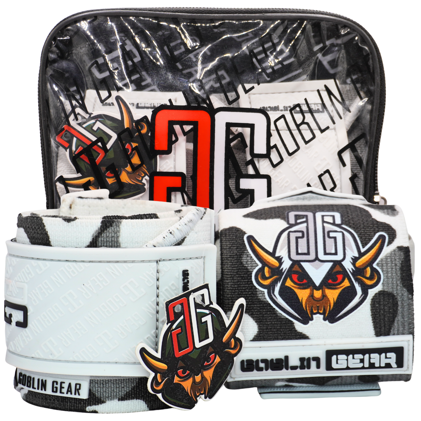 20" 3x Super Heavy Duty Wrist Wraps (White Camo)